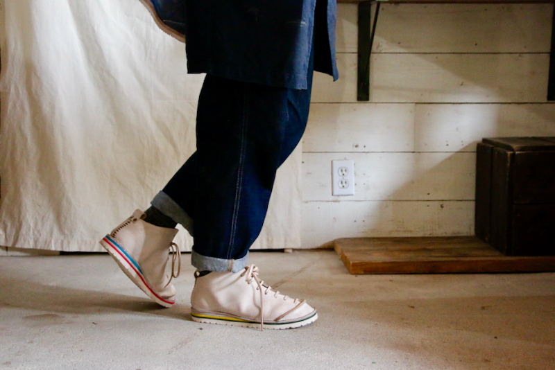 ALASKAレザーを使用した革靴たち