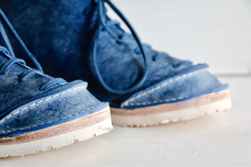 ALASKAレザーを使用した革靴たち