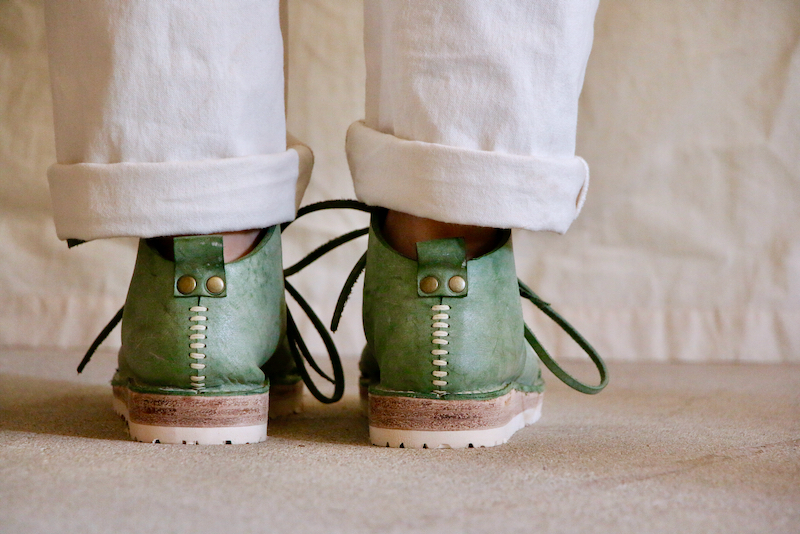 ALASKAレザーを使用した革靴たち