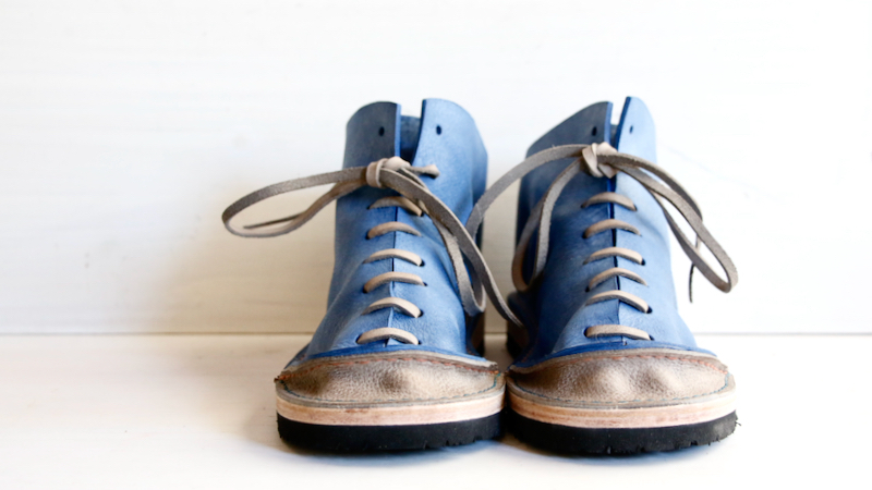 ALASKAレザーを使用した革靴たち