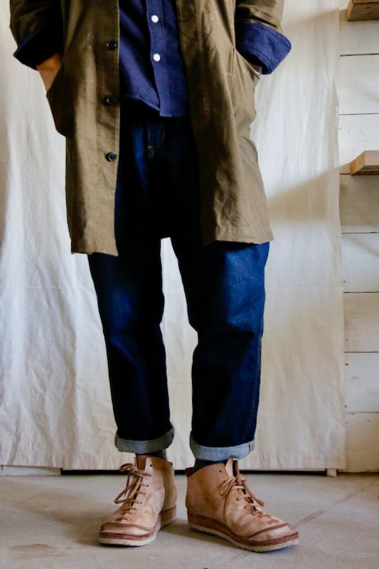 ALASKAレザーを使用した革靴たち