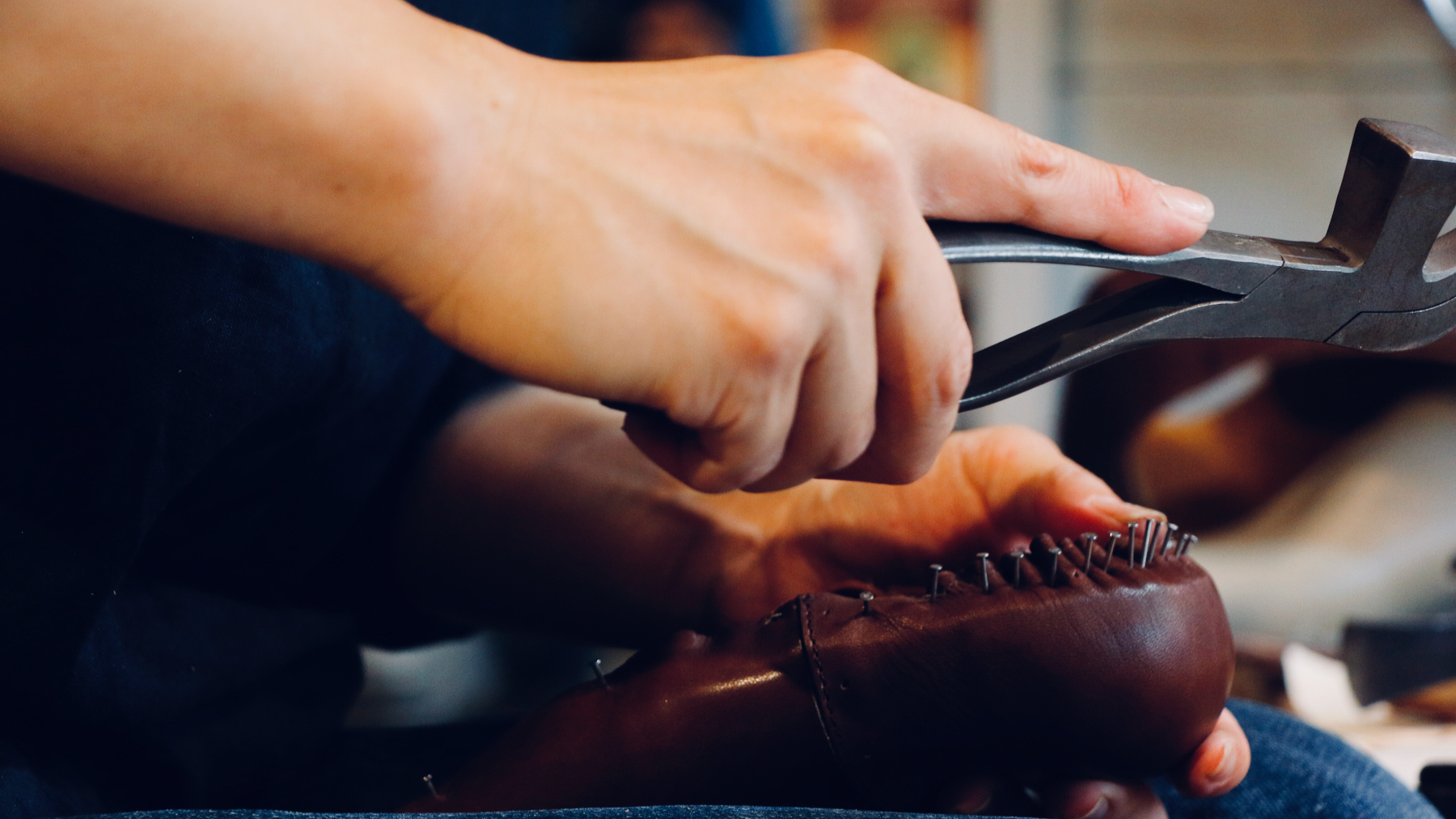 こうべくつ家の靴づくり教室|生徒作成の革靴