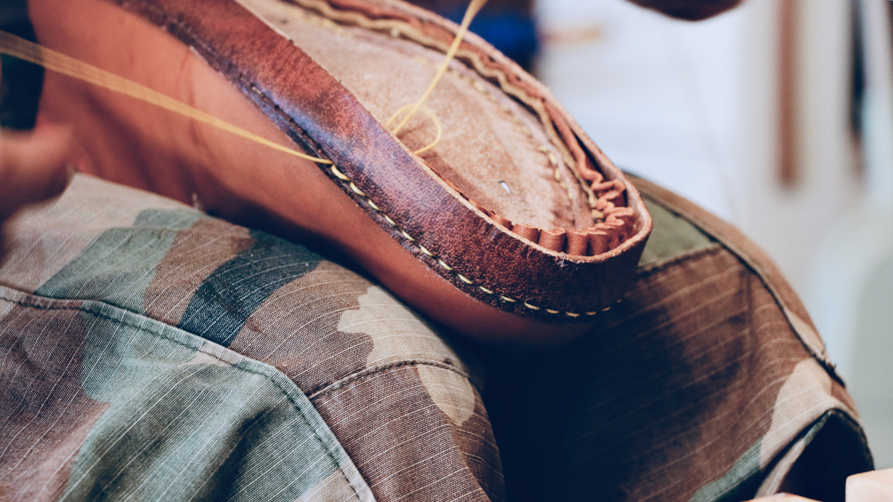 こうべくつ家の靴づくり教室|生徒作成の革靴