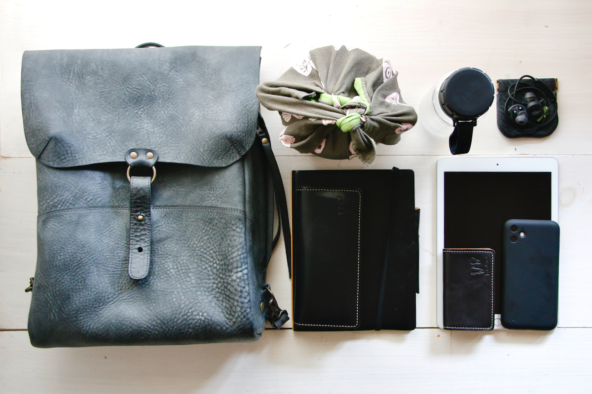 kokochi sun3 / 365 Leather Back Pack